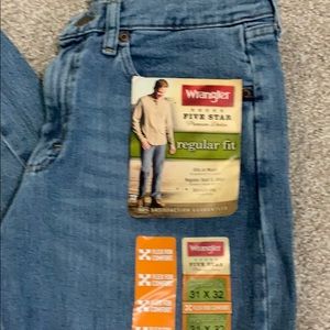 Wrangler regular fit, straight leg 31 X32